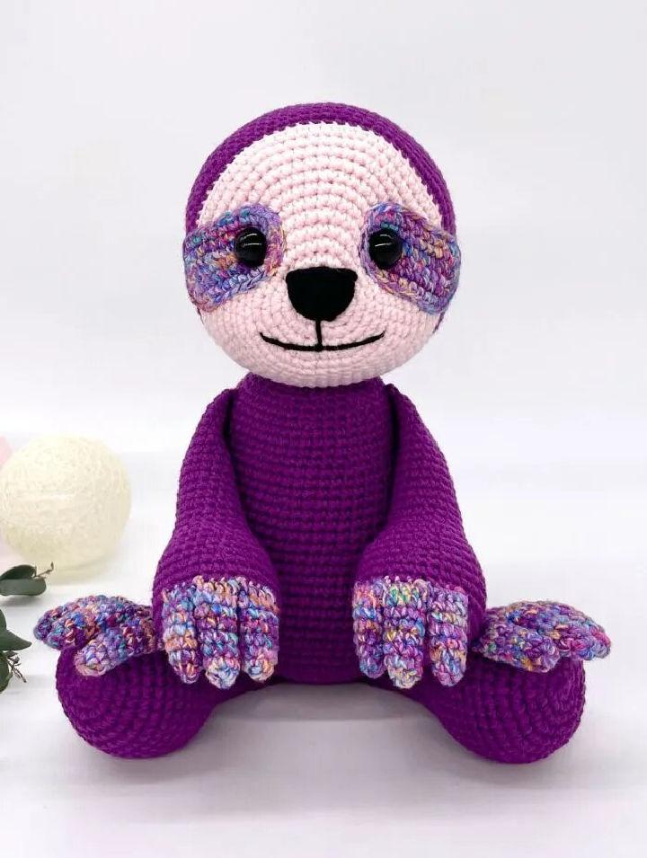 Free Crochet Sloth Amigurumi Pattern