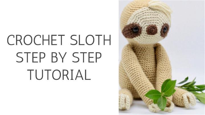 Free Crochet Sloth Pattern for Beginners