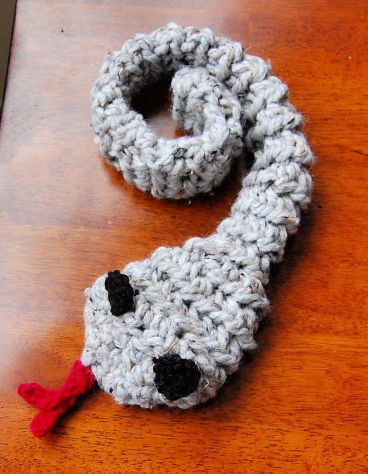 Free Crochet Snake Pattern for Beginners