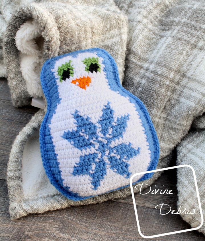 Free Crochet Snowflake Penguin Pattern