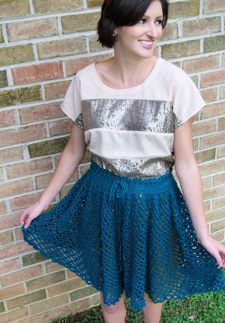 Free Crochet Spring Break Skirt Pattern