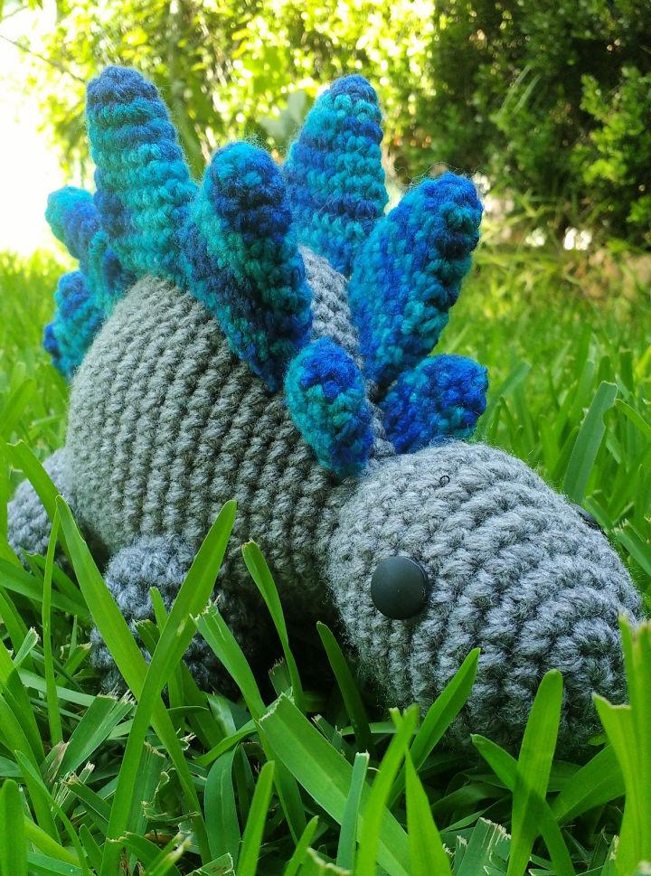 Free Crochet Stegosaurus Pattern