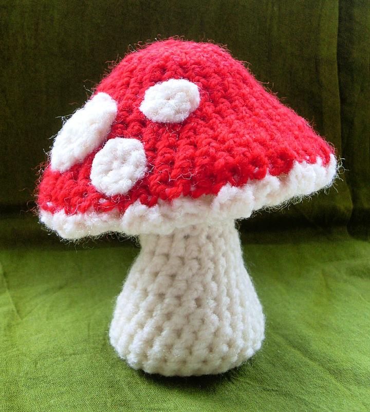 Free Crochet Toadstool Pattern for Beginners