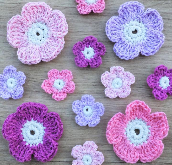 New Crochet Wild Rose Flower Pattern