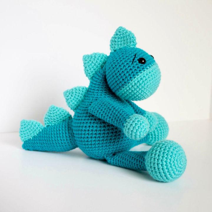 Free Crochet the Friendly Dinosaur Pattern