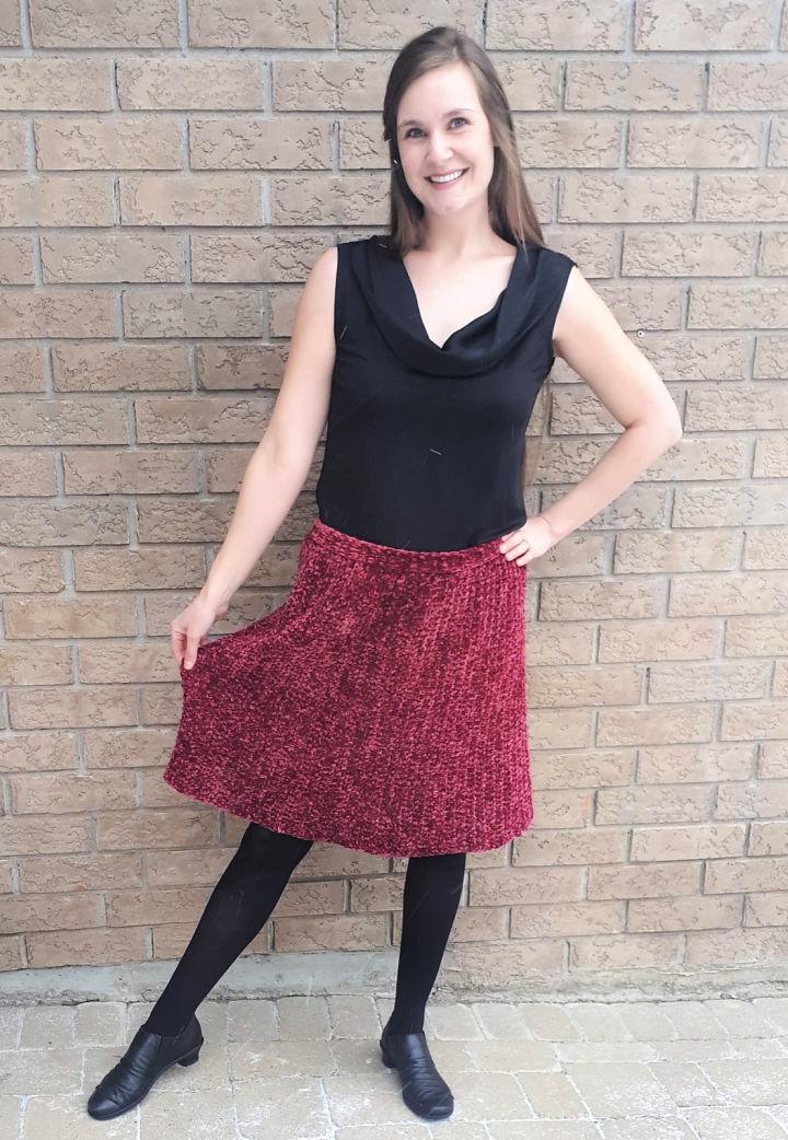 Free Crochet the Velvet Skirt Pattern