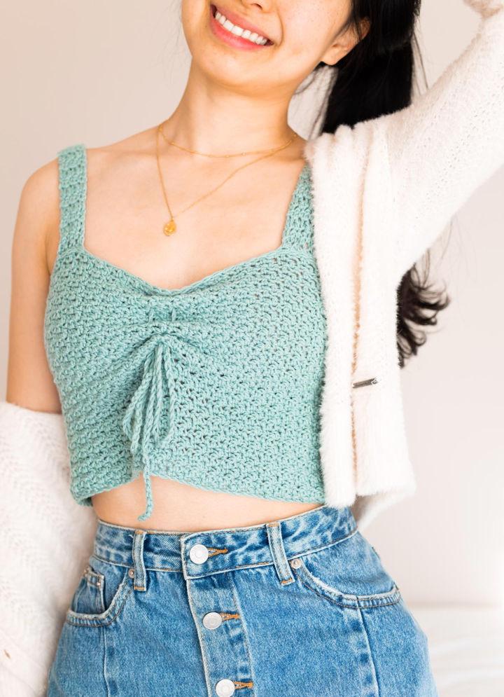 Free Crop Top Crochet Pattern for Beginners