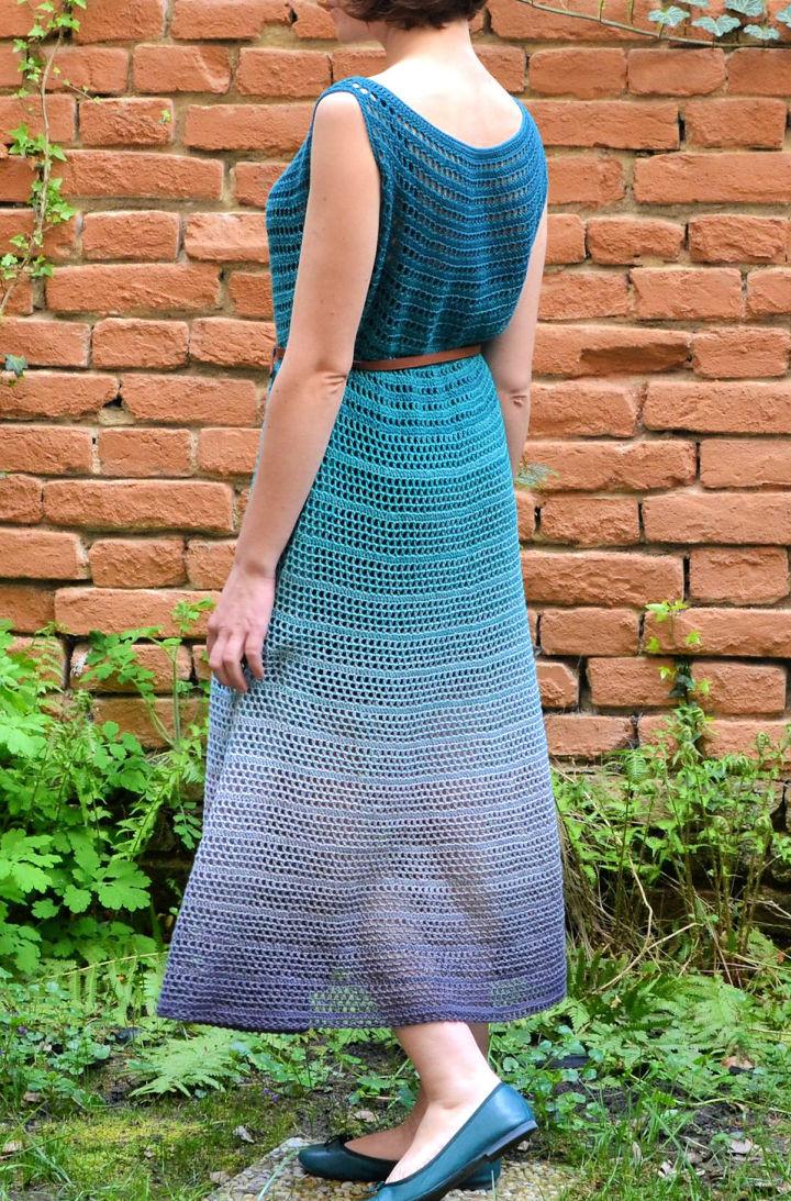 Free Printable Crochet Nori Gown Pattern