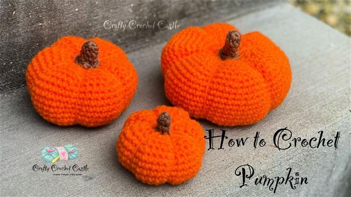 Simple Crochet Pumpkin Tutorial