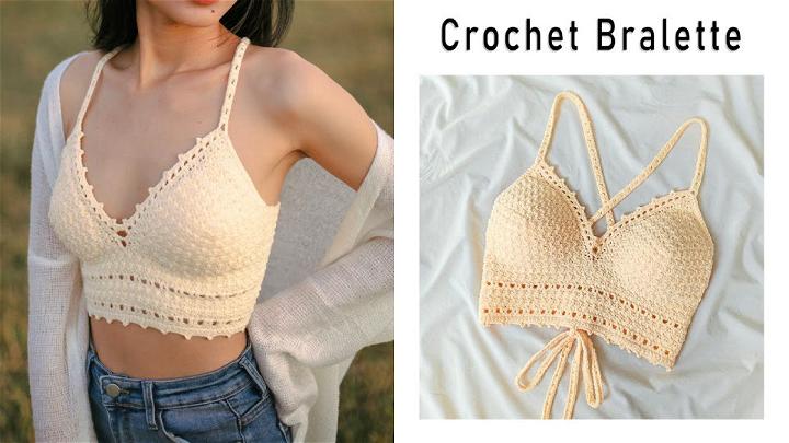 Gorgeous Crochet Crop Top Bra Pattern