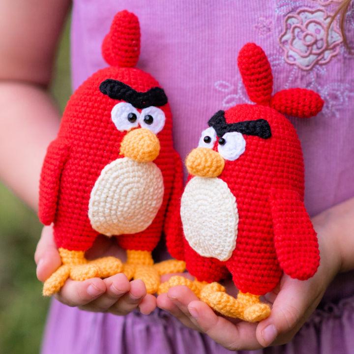 Gorgeous Crochet Red Angry Bird Pattern
