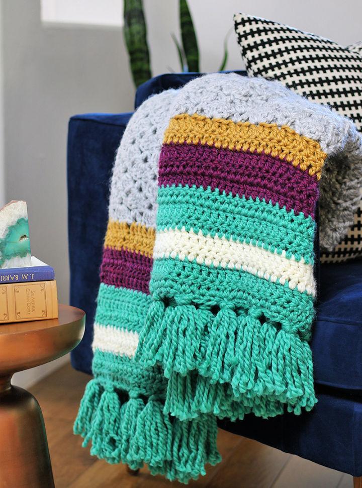 Gorgeous Crochet the Hawthorn Afghan Pattern