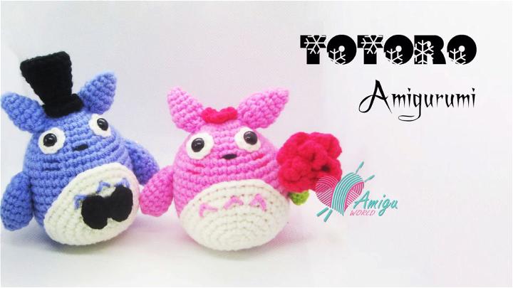 How Do Yo Crochet Couple Totoro Amigurumi