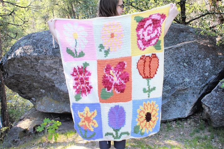 How Do You Crochet a May Flowers Blanket 