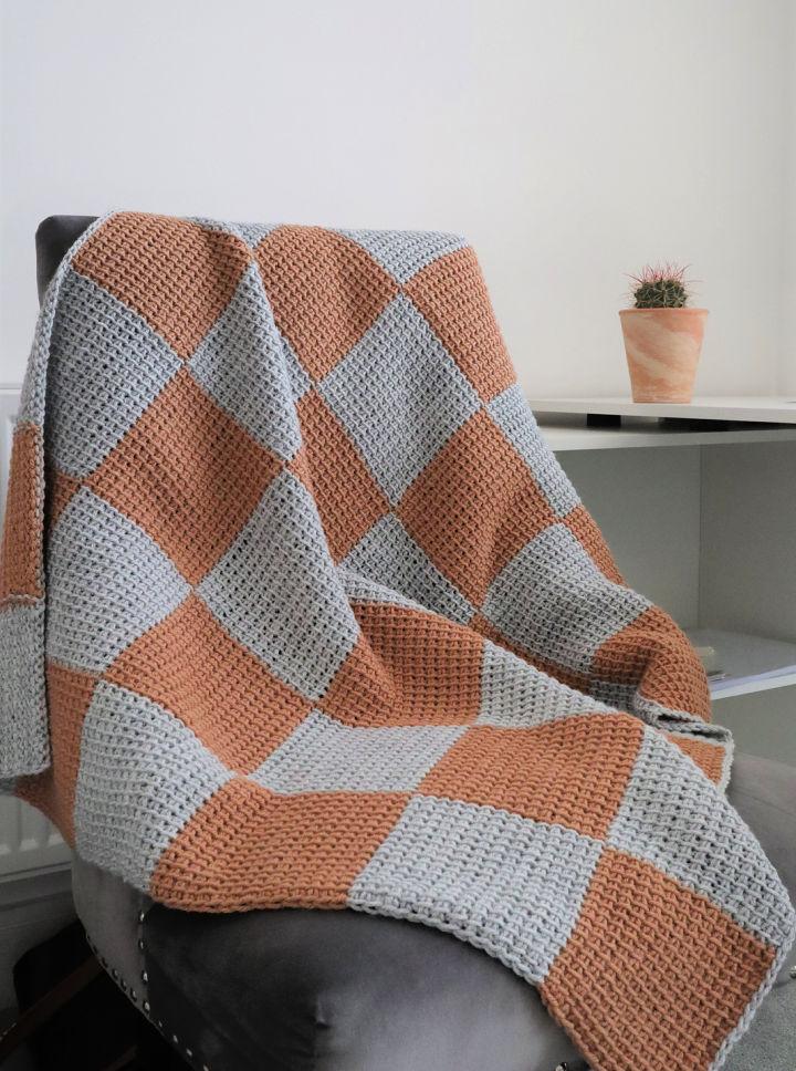 How to Crochet Elsam Blanket Free Pattern