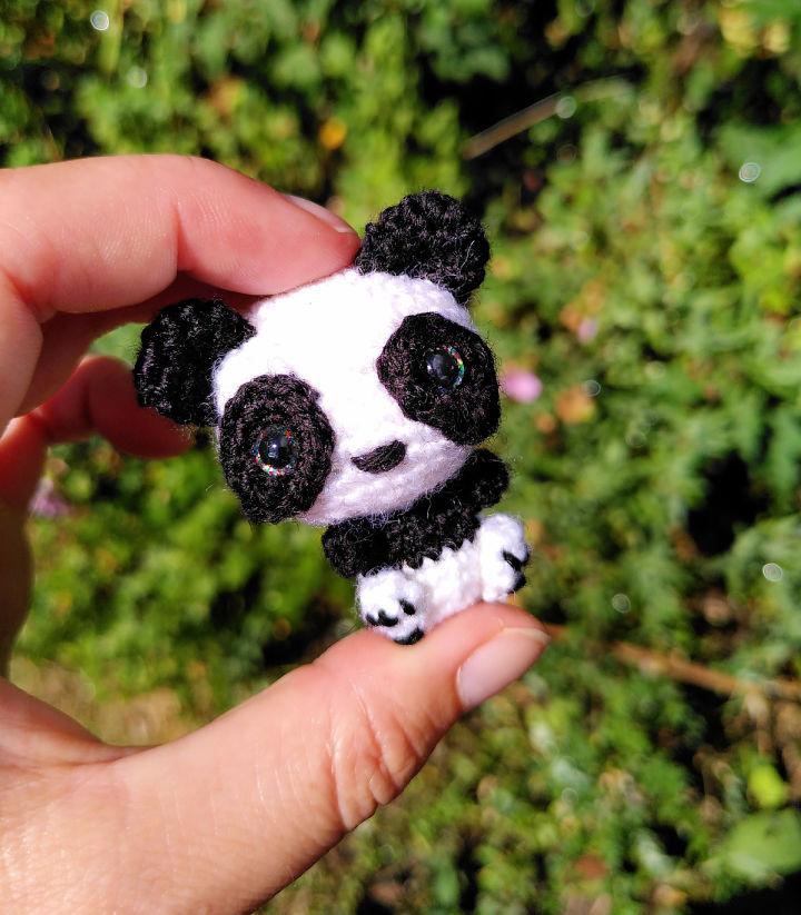 How to Crochet Mini Panda Free Pattern