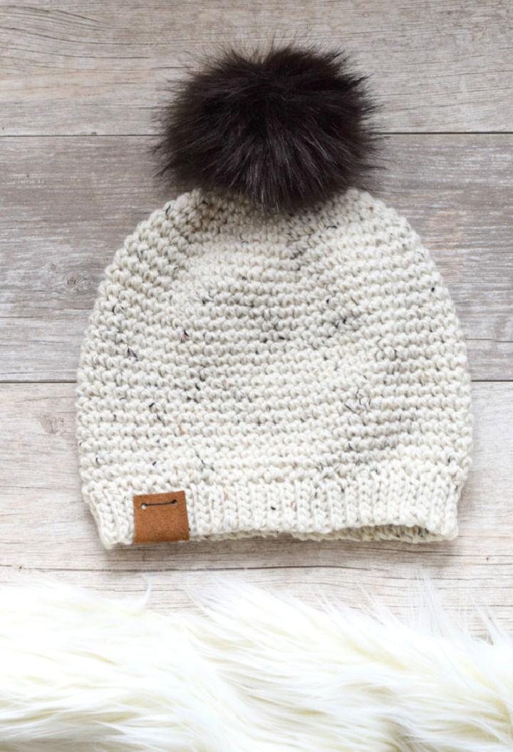 How to Crochet Thread Hat in the Round