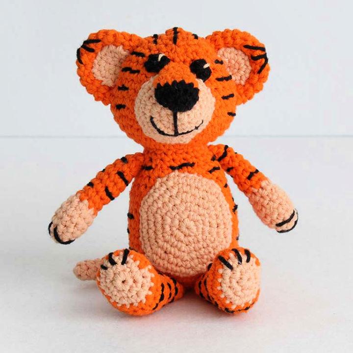 How to Crochet Tiger Amigurumi Free Pattern