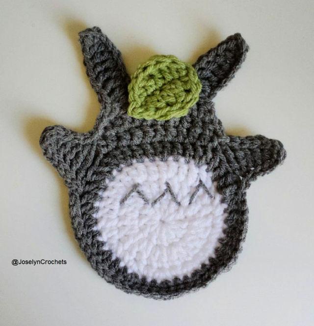 How to Crochet Totoro Coaster Free Pattern