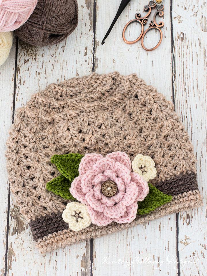 How Do You Crochet a Flower for a Hat