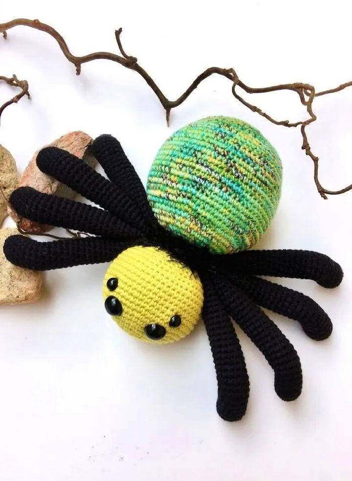 How to Crochet a Spider Amigurumi - Free Pattern