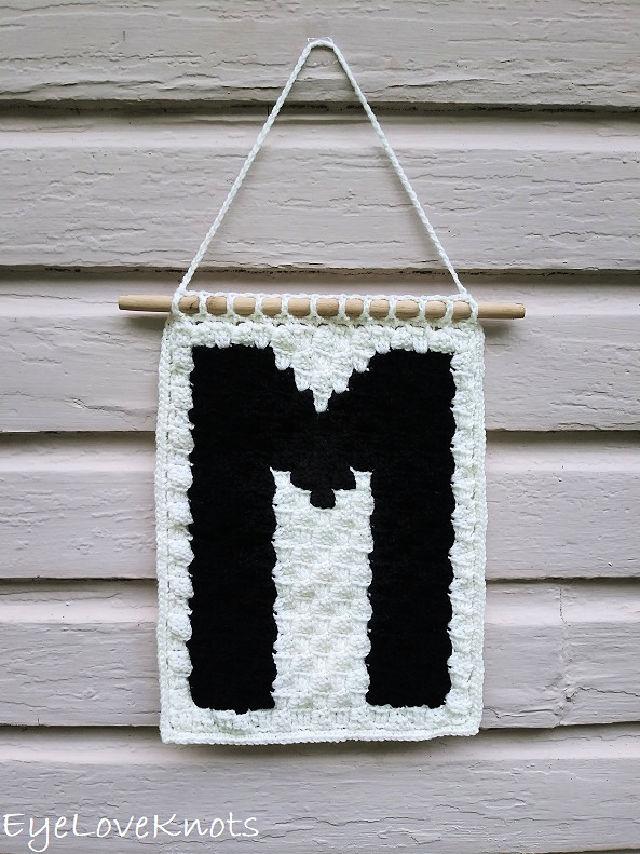 How to Make a C2C Alphabet Wall Hanging