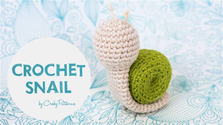 How to Make a Small Snail Free Crochet Pattern