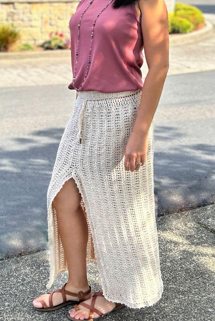 Long Boh Crochet Skirt Pattern
