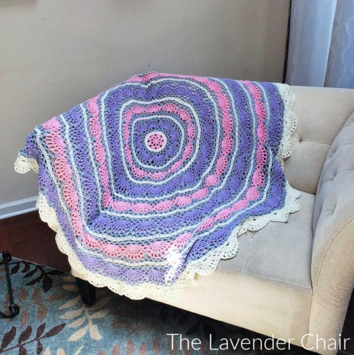 Best Melody Circular Blanket Crochet Pattern