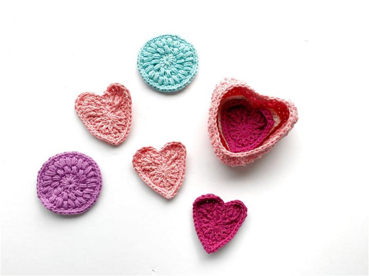 New Crochet Heart Face Scrubbies Pattern