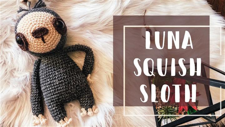New Crochet Luna Squish Sloth Amigurumi Pattern