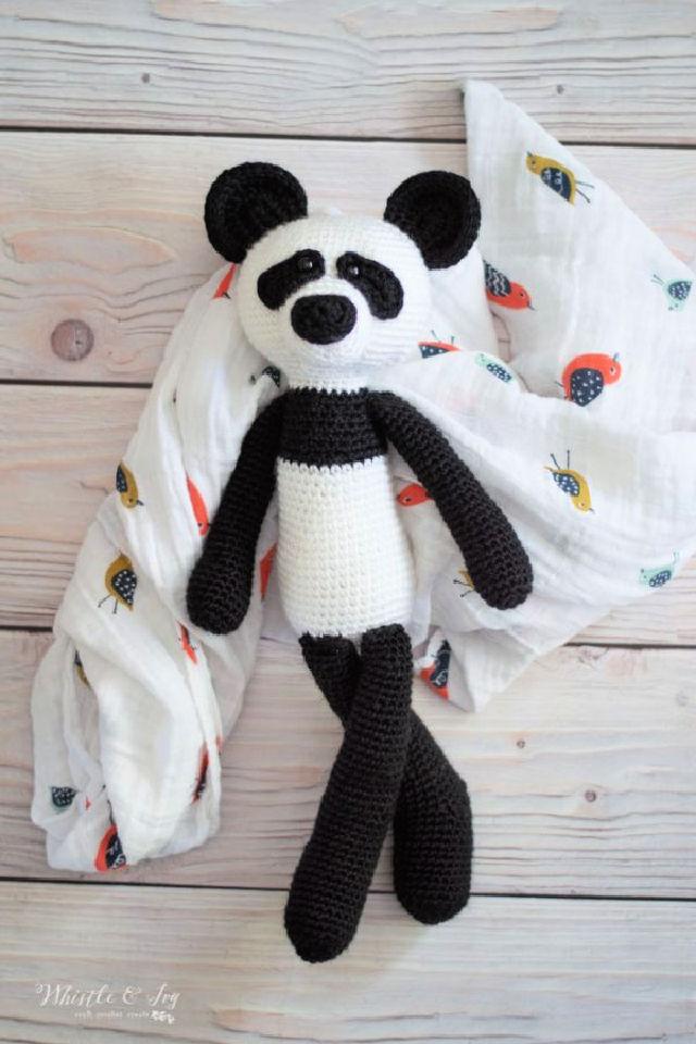 New Crochet Panda Bear Plushie Pattern