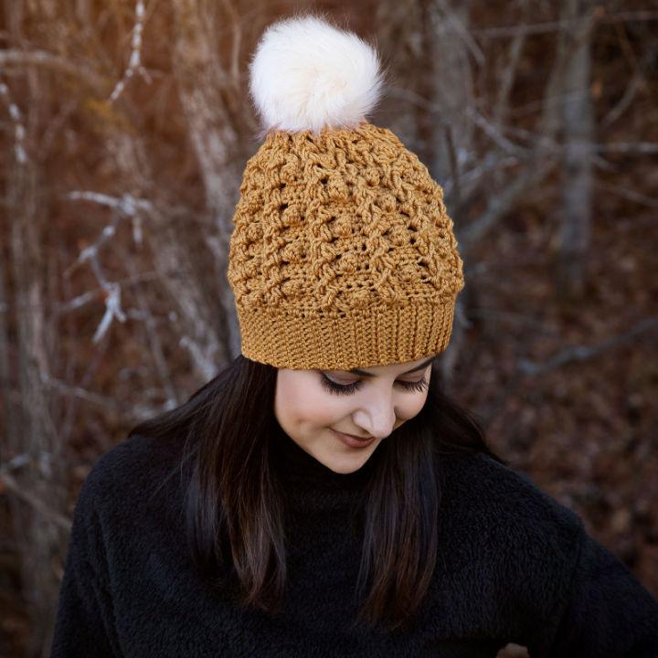 Pretty Crochet the Harvest Beanie Pattern