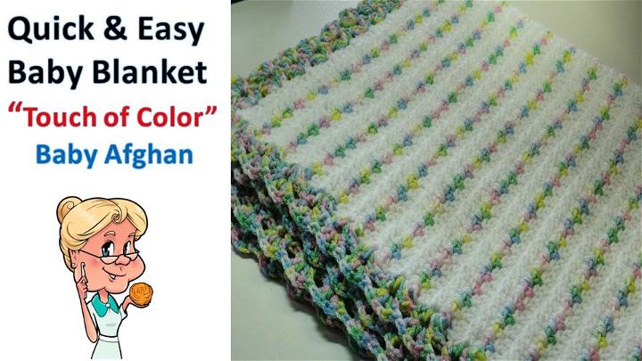 Quick and Easy Crochet Baby Afghan Pattern