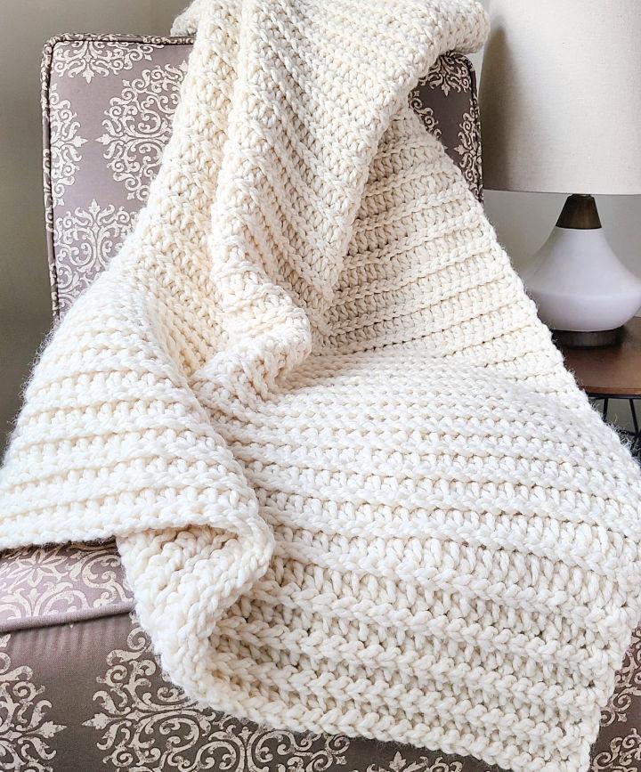 Quick and Easy Crochet the Andy Blanket Pattern