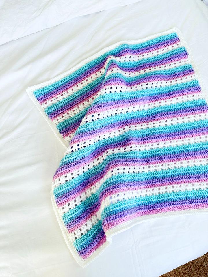 Simple Crochet Orla Blanket Pattern
