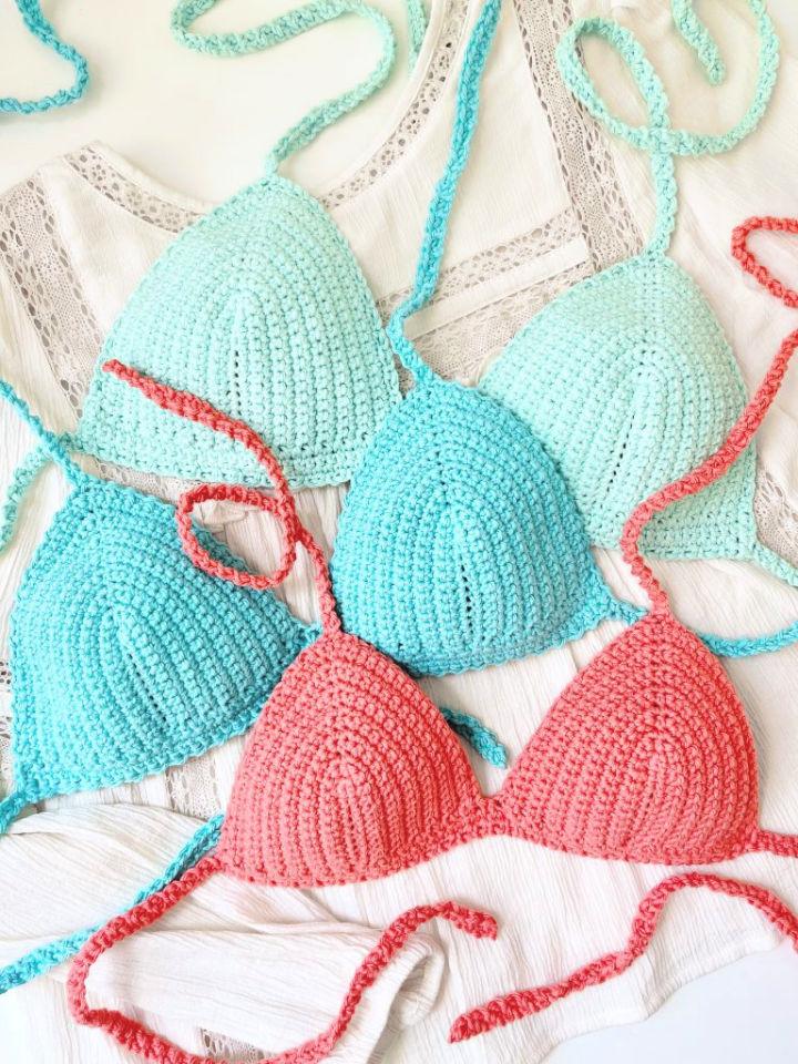 Simple Crochet Sunday Morning Bralette Pattern