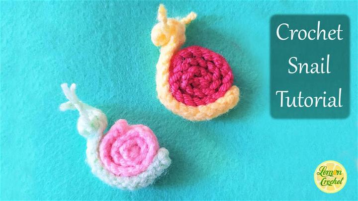Super Easy Crochet Snail Pattern for Beginners