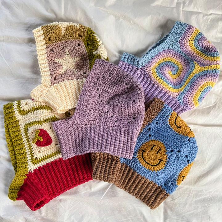 The Ultimate Crochet Granny Square Balaclava