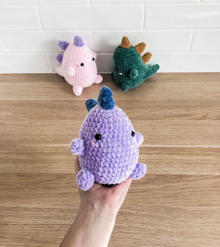 Unique Free Crochet Chonky Dinosaur Pattern