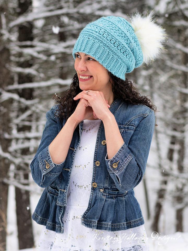 Adorable Crochet Serendipity Slouch Beanie Idea