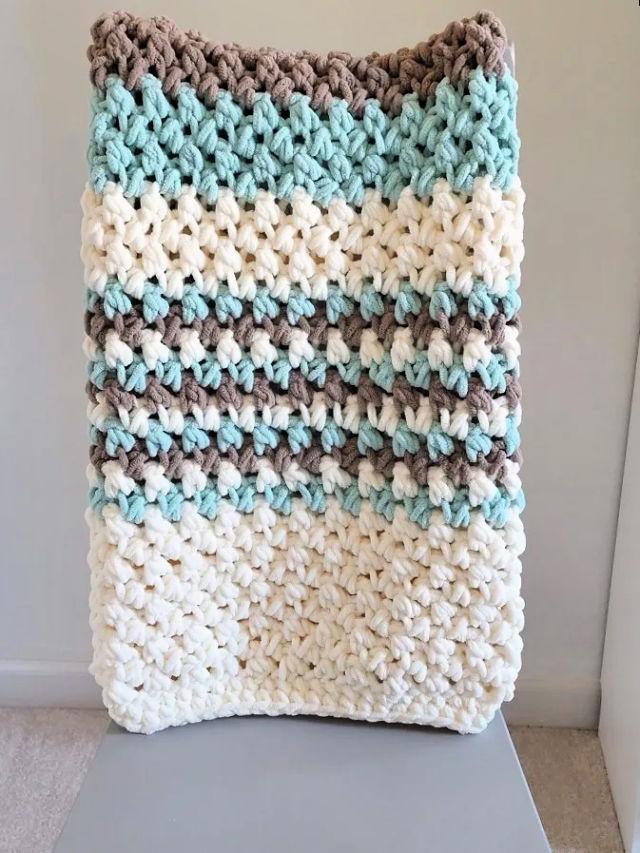 Beginner Sandy Beach Blanket Crochet Pattern