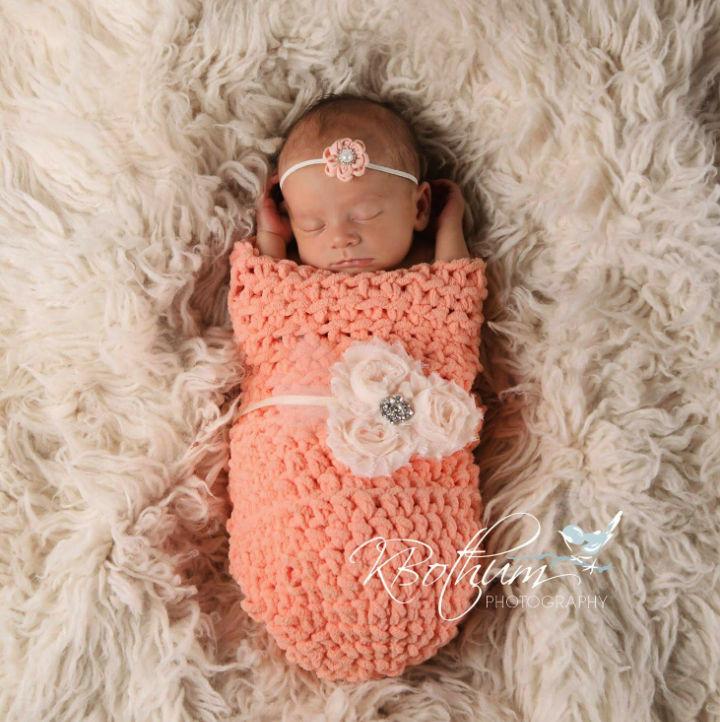 Bernat Blanket Yarn Baby Cocoon Crochet Pattern