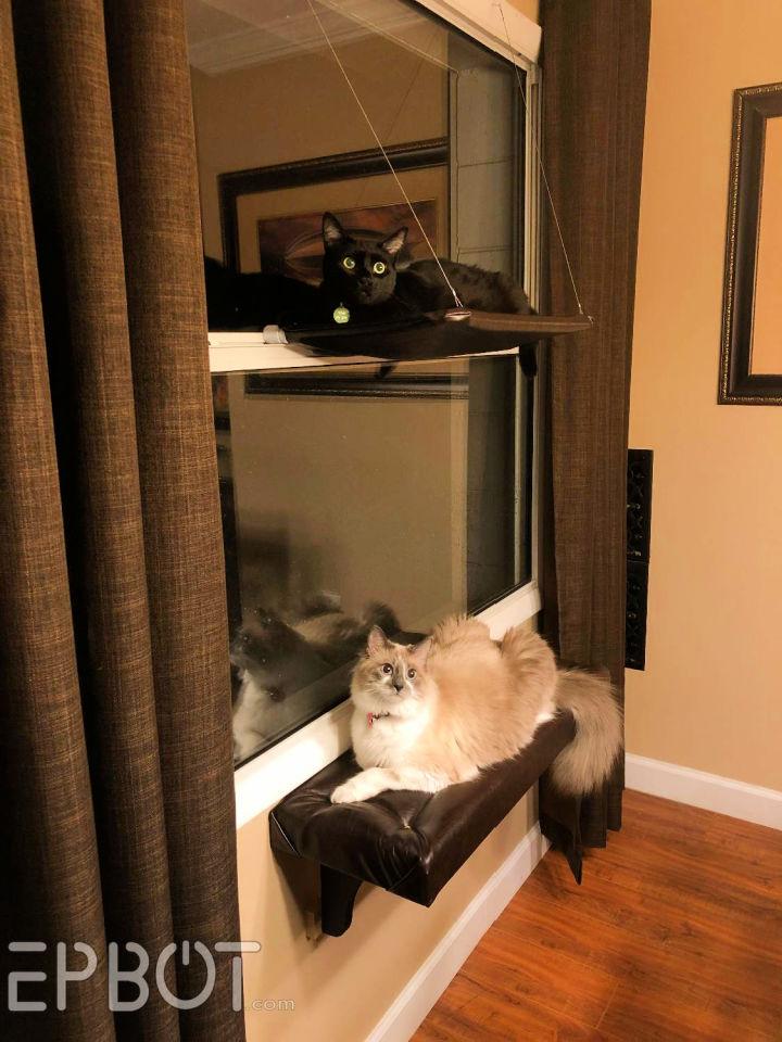 Build Your Own Flip up Cat Window Seat