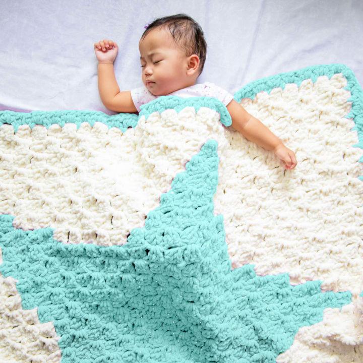 C C Crochet Big Star Blanket Pattern