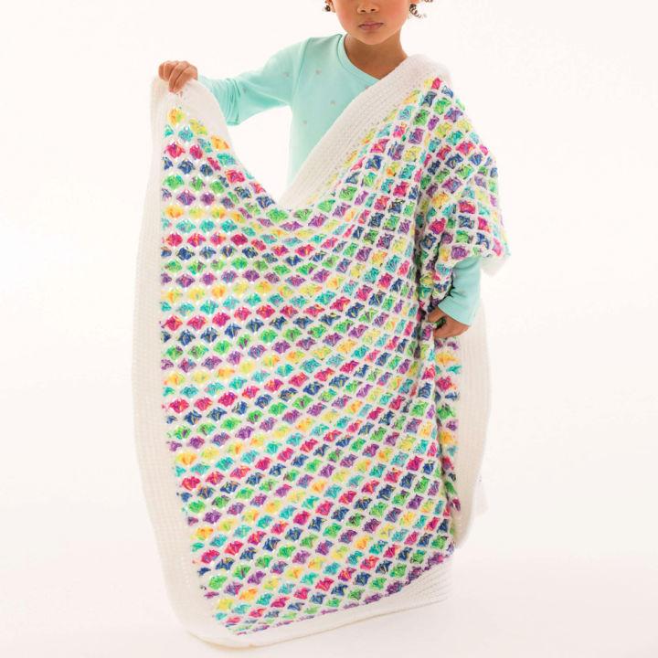 Chasing Rainbows Blanket Crochet Pattern
