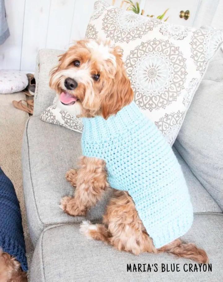 Cool Crochet Dog Sweater Pattern