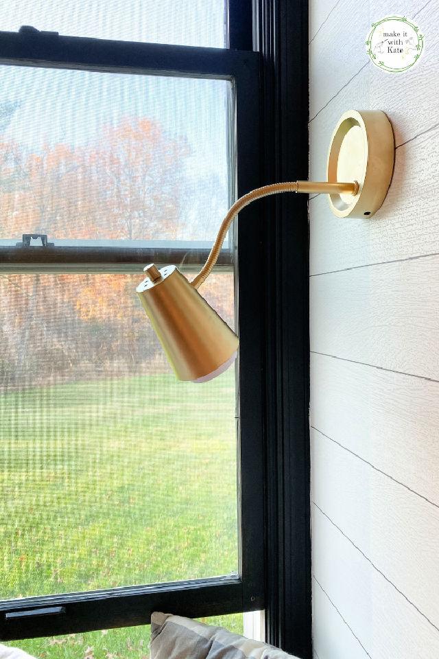 Creative Wall Sconce From a Table Lamp