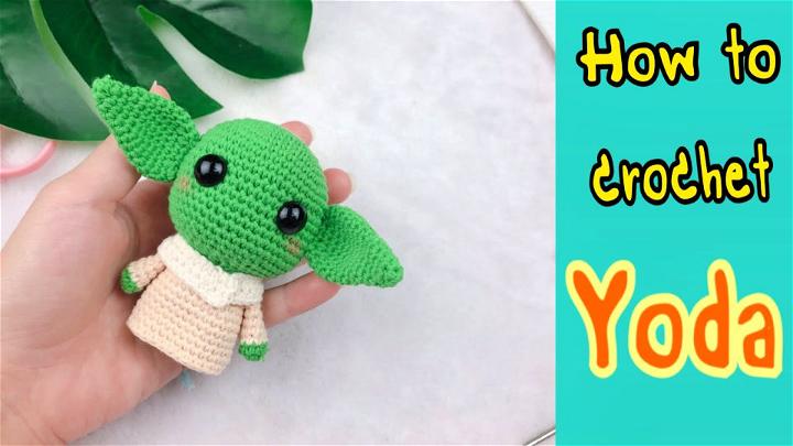 Crochet Baby Yoda Amigurumi Tutorial