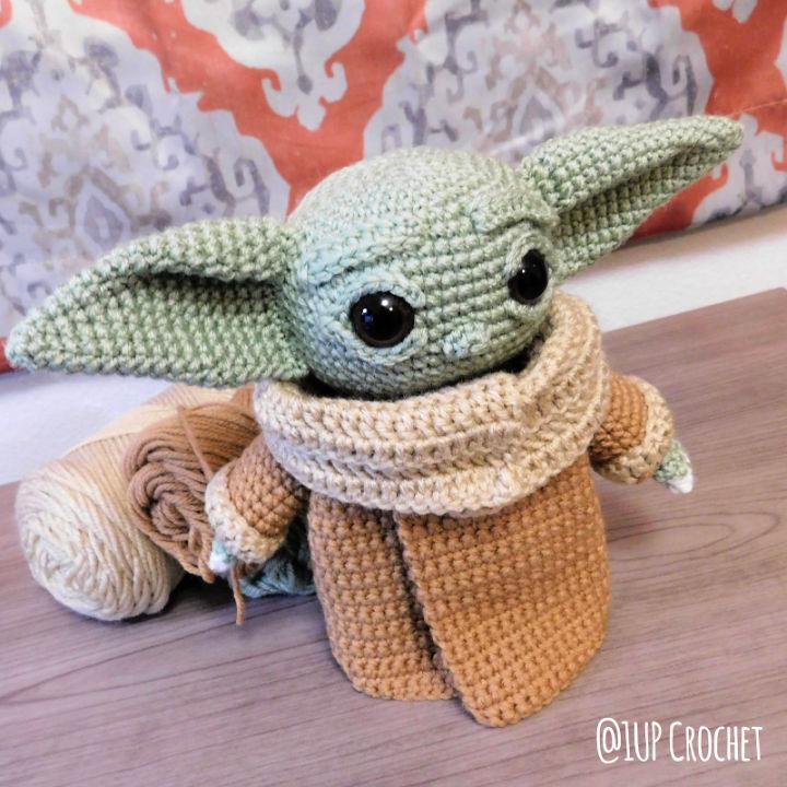 Crochet Baby Yoda Inspired Amigurumi Pattern